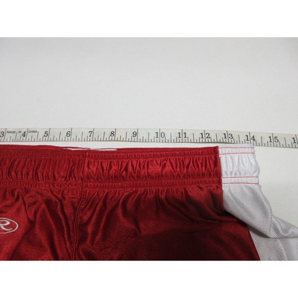 Vintage 90s Rawlings‎ elastic waist athletic basketball shorts US made - Picture 10 of 14
